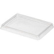 Крышка ПЭТ OPSALAD ПР-КУ-СК-400 КР, прозр., 800 шт/кор