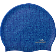 Шапочка для плавания 25DEGREES Twist Blue 25D22012A, силикон, ЦБ-00001724