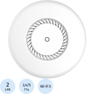 Маршрутизатор Wi-fi MikroTik cAP ac RBcAPGi-5acD2nD, AC1200, PoE