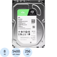 Жесткий диск Seagate BarraCuda 8TB, SATA, 5400rpm, 256MB(ST8000DM004) Жесткий диск Seagate BarraCuda 8TB, SATA, 5400rpm, 256MB(ST8000DM004)