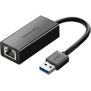 Сетевой адаптер UGREEN CR111 (20256), USB 3.0/Gigabit Ethernet/черный Сетевой адаптер UGREEN CR111 (20256), USB 3.0/Gigabit Ethernet/черный