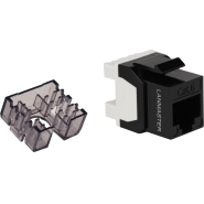 Модуль Keystone LANMASTER ToolLess LAN-TK45U6/180N-BK