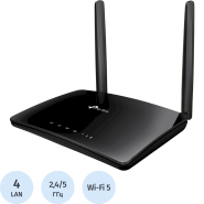 Маршрутизатор TP-Link Archer MR202 AC750  4G LTE-модем 150 Мб/с