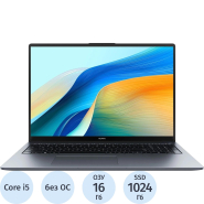 Ноутбук Huawei MateBook D16(53014BUY) i5-13420H/16Gb/1Tb SSD/16/DOS Ноутбук Huawei MateBook D16(53014BUY) i5-13420H/16Gb/1Tb SSD/16/DOS