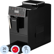 Кофемашина автоматическая BigTech KСМ304, 1,2 л, зерна 250г, черная
